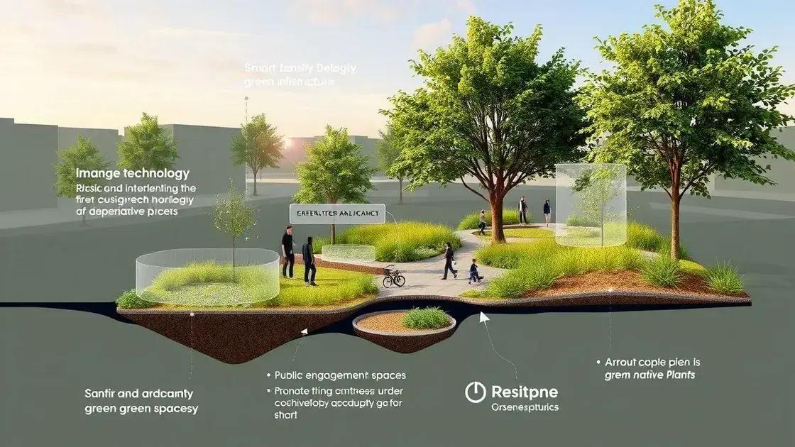 Future trends in green infrastructure implementation