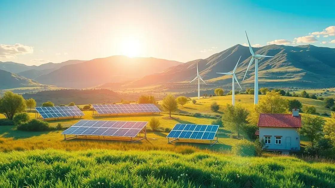 Future outlook for renewable energy
