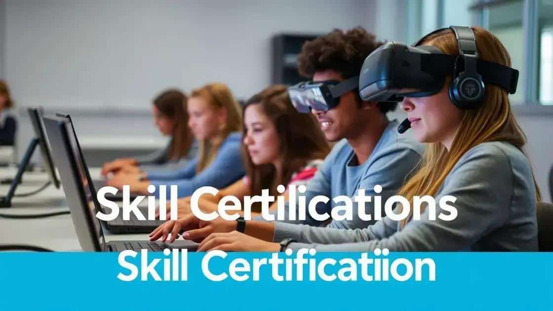 Emerging trends in skill certifications for students