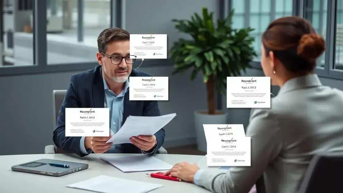 The impact of certifications on hiring decisions