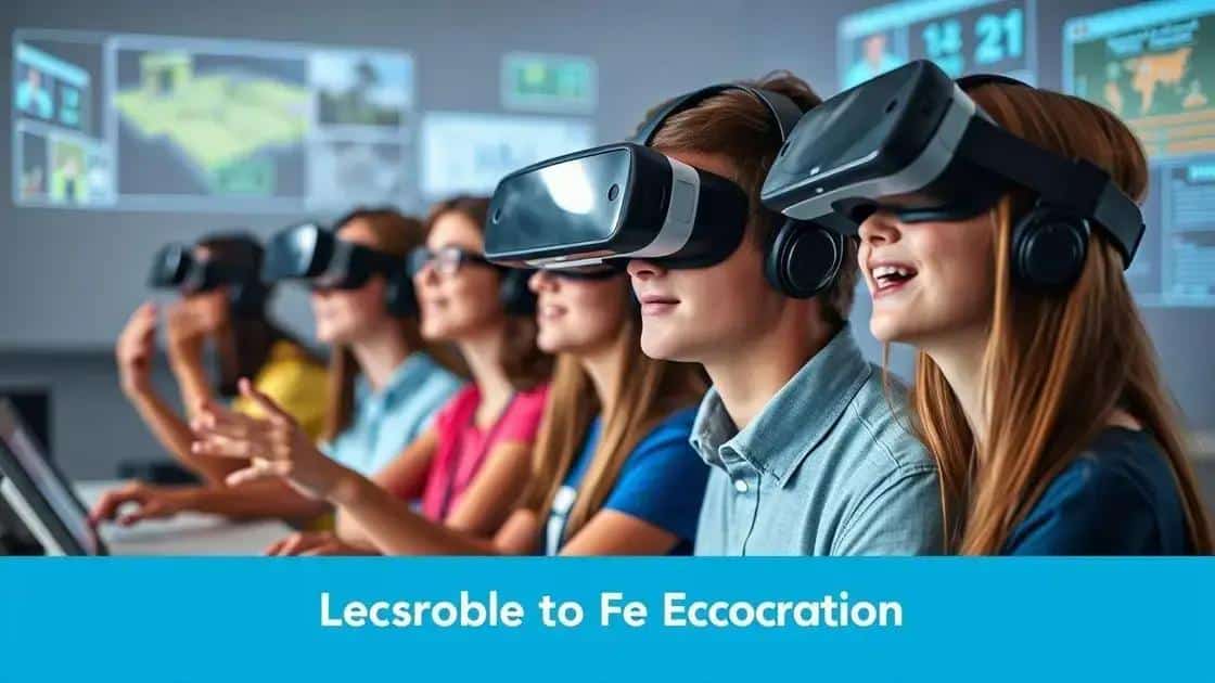 Key benefits of VR learning environments
