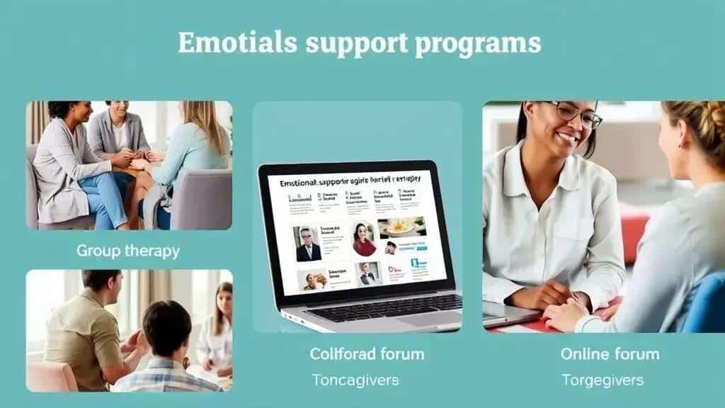 Types of emotional support programs