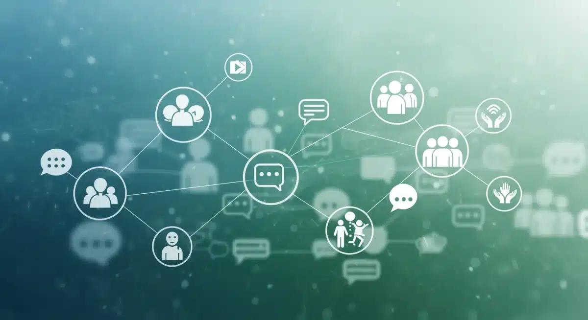 Online caregiver support network connecting individuals digitally