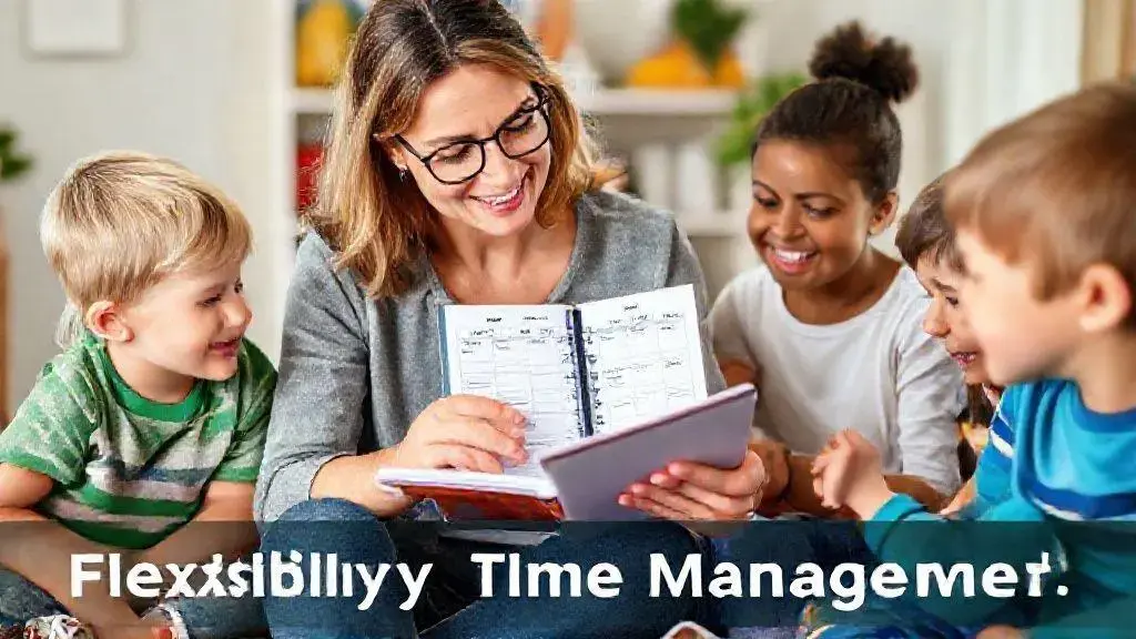 Creating a flexible daily schedule