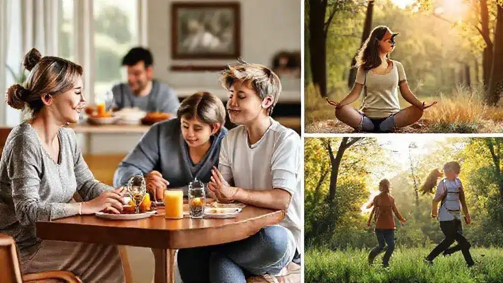 Creating a mindful family routine