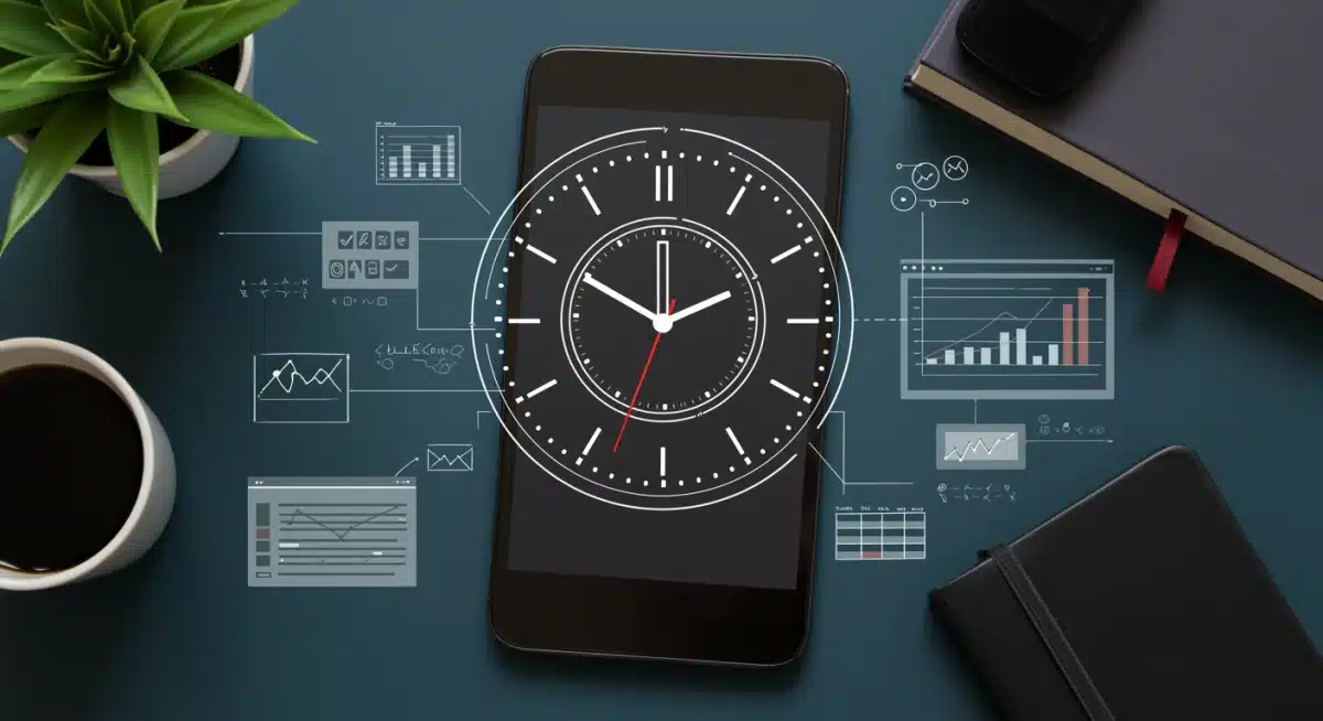 Visualizing reclaimed time through strategic digital device usage