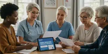 Caregivers and seniors discussing 2026 Medicare changes