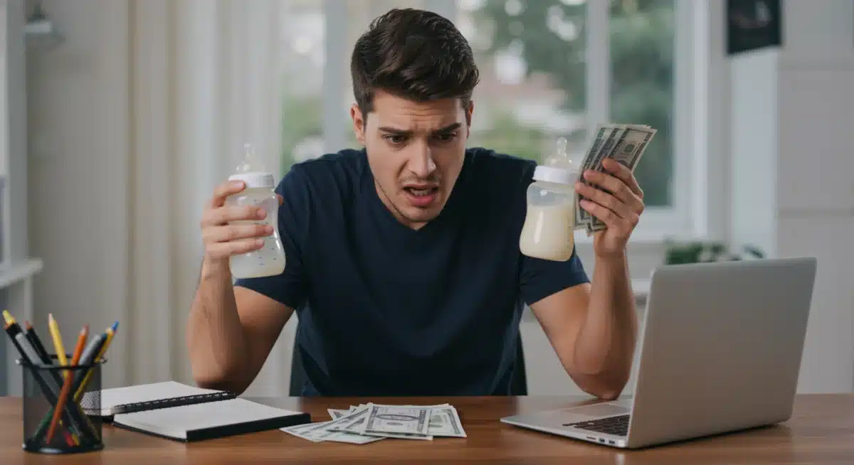 Individual struggling with work-life balance amidst policy changes