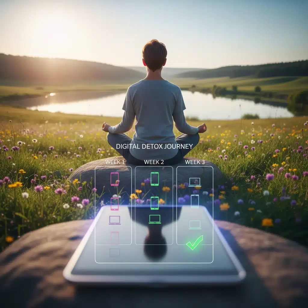 Digital Detox 2026: A 3-Week Plan to Reduce Screen Time by 25% and Enhance Mental Clarity